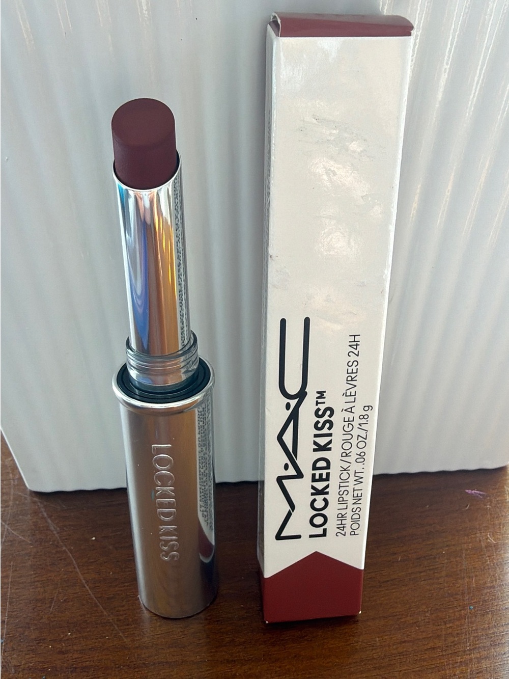 MAC Cosmetics Locked Kiss Longwear Lipstick — 69 , Sophistry -24HR